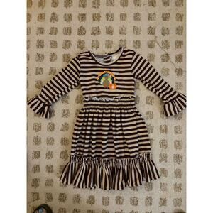 Thanksgiving Dress with Ruffles